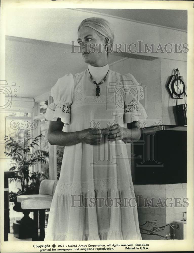 1973 Press Photo Actress and singer Nina Van Pallandt - Historic Images