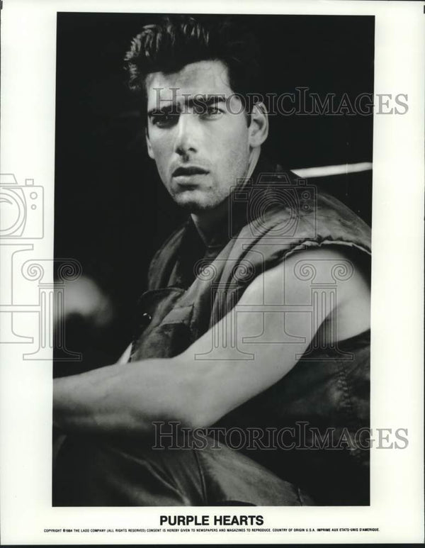 1984 Actor Ken Wahl appears in "Purple Hearts" movie Historic Images