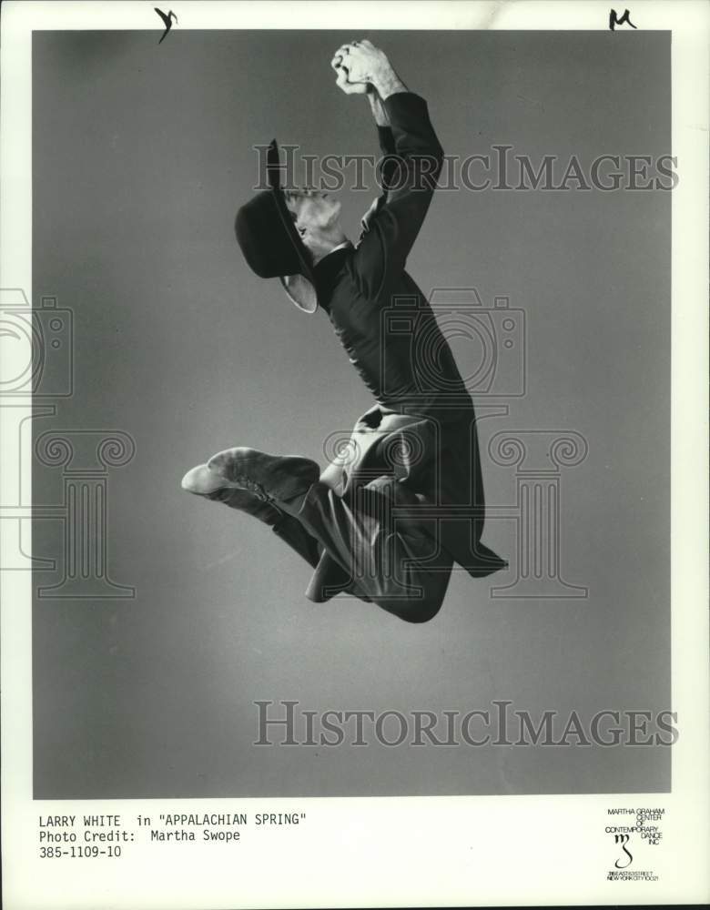 Larry White appears in 'Appalachian Spring' - Historic Images