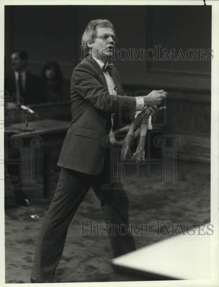 1986 Press Photo Ken Kercheval stars in "You Are The Jury" special - Historic Images