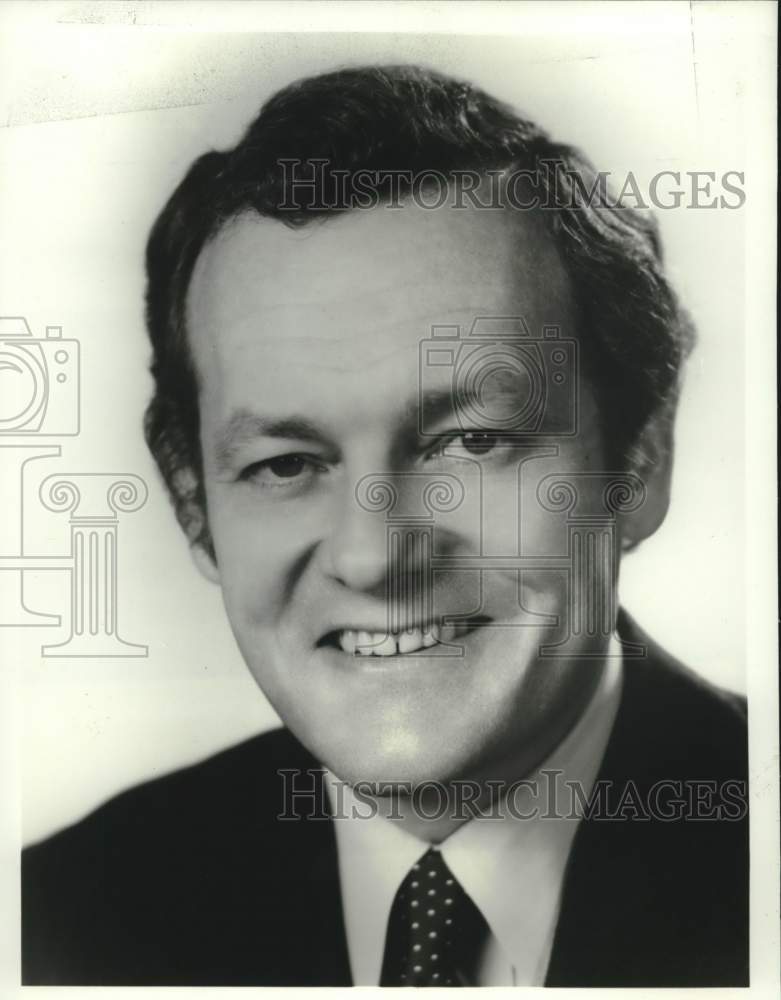 1984 Press Photo Senior correspondent Bob Schieffer in &quot;Campaign &#39;84&quot; - Historic Images