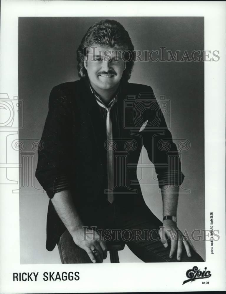 Press Photo Musician Ricky Skaggs - Historic Images