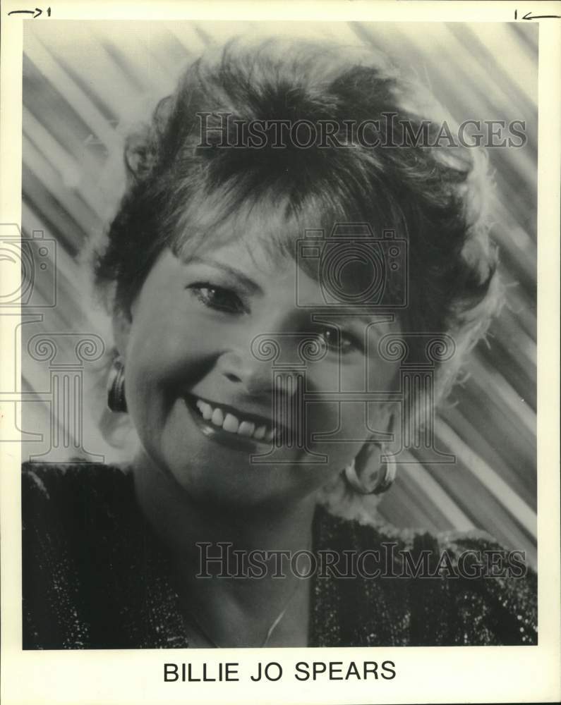 1987 Press Photo Billie Jo Spears - syp00762- Historic Images