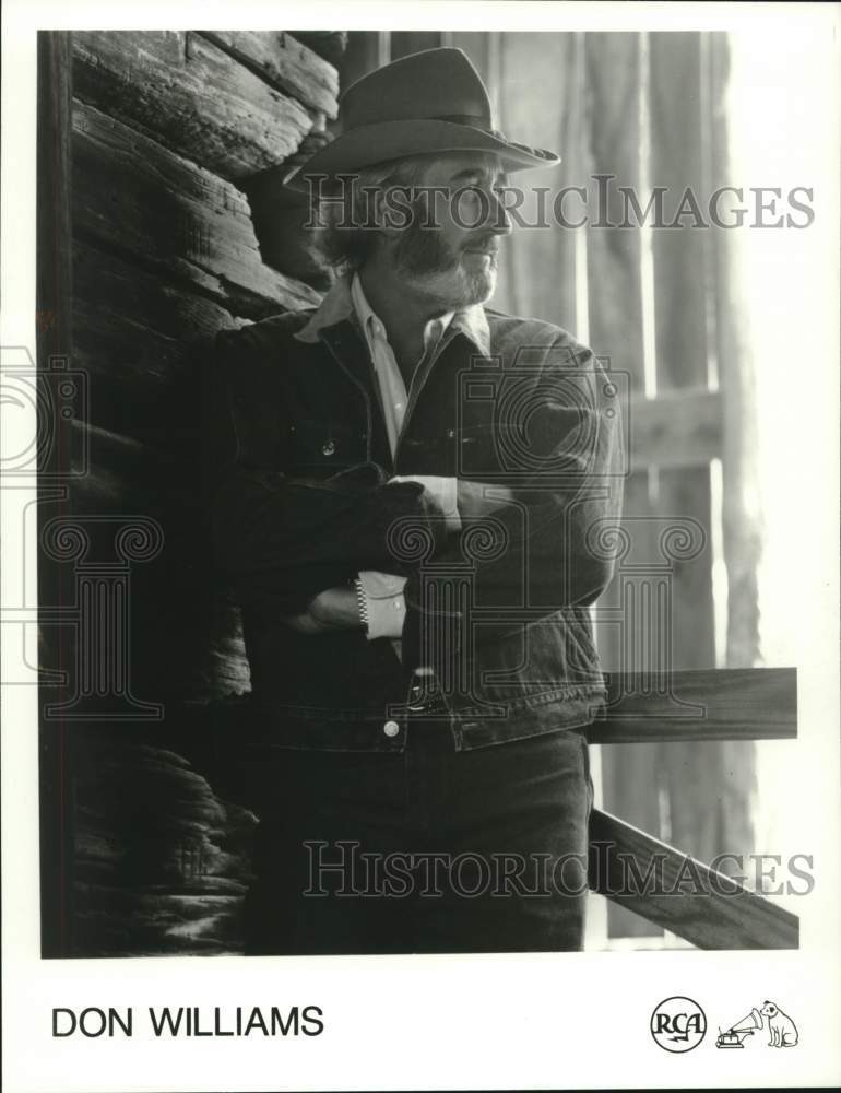 Press Photo Musician Don Williams - Historic Images