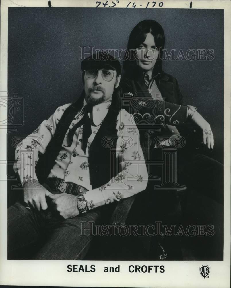 Press Photo Members of the music group Seals and Crofts - Historic Images