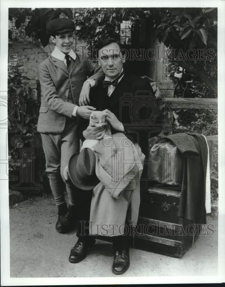 Press Photo Richard Pasco and Paul Critchley in "Sorrell and Son" - Historic Images