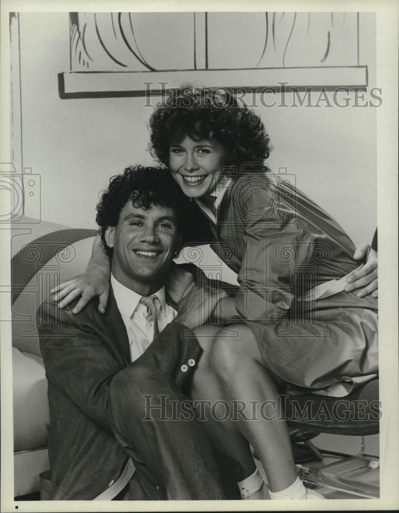 1983 Press Photo Bonnie Urseth and Tom Villard in &quot;We Got It Made&quot; - Historic Images