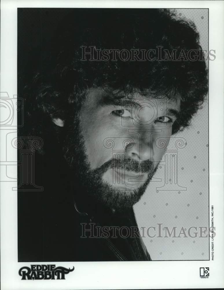 1981 Press Photo Musician Eddie Rabbitt - Historic Images