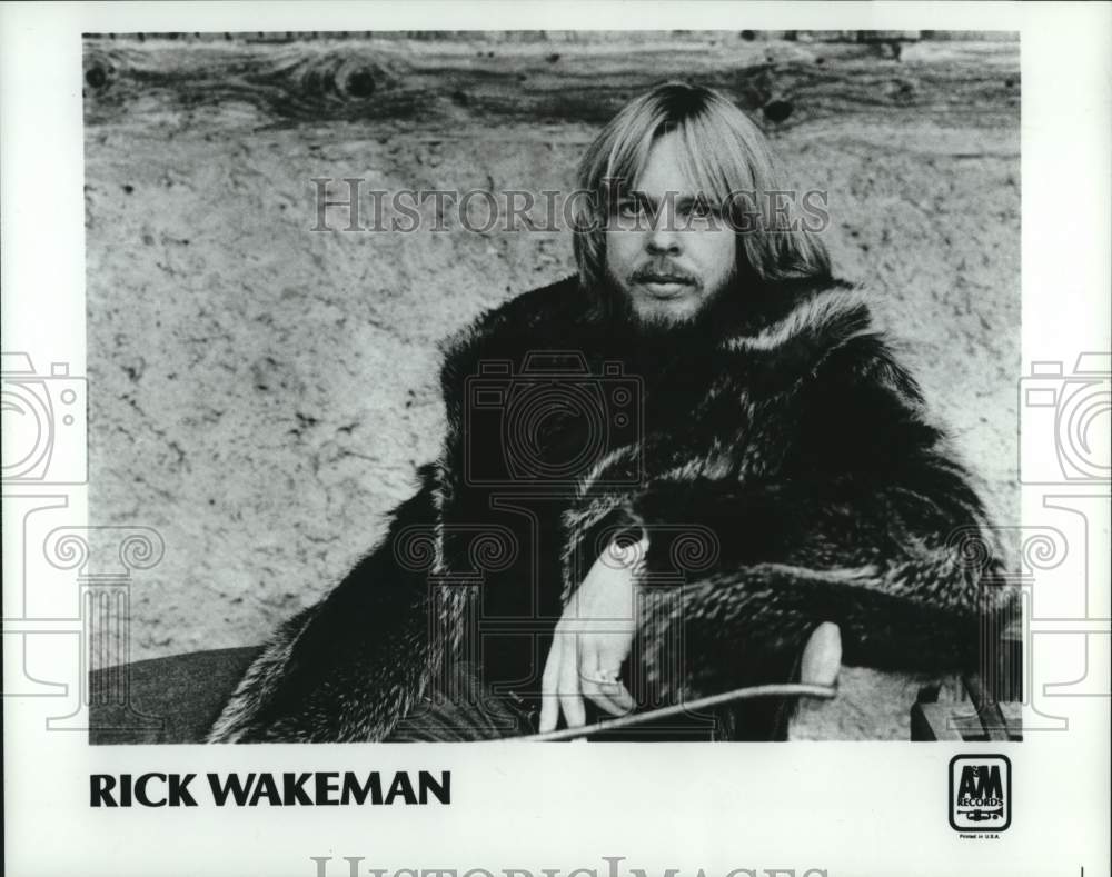 Press Photo Musician Rick Wakeman - Historic Images