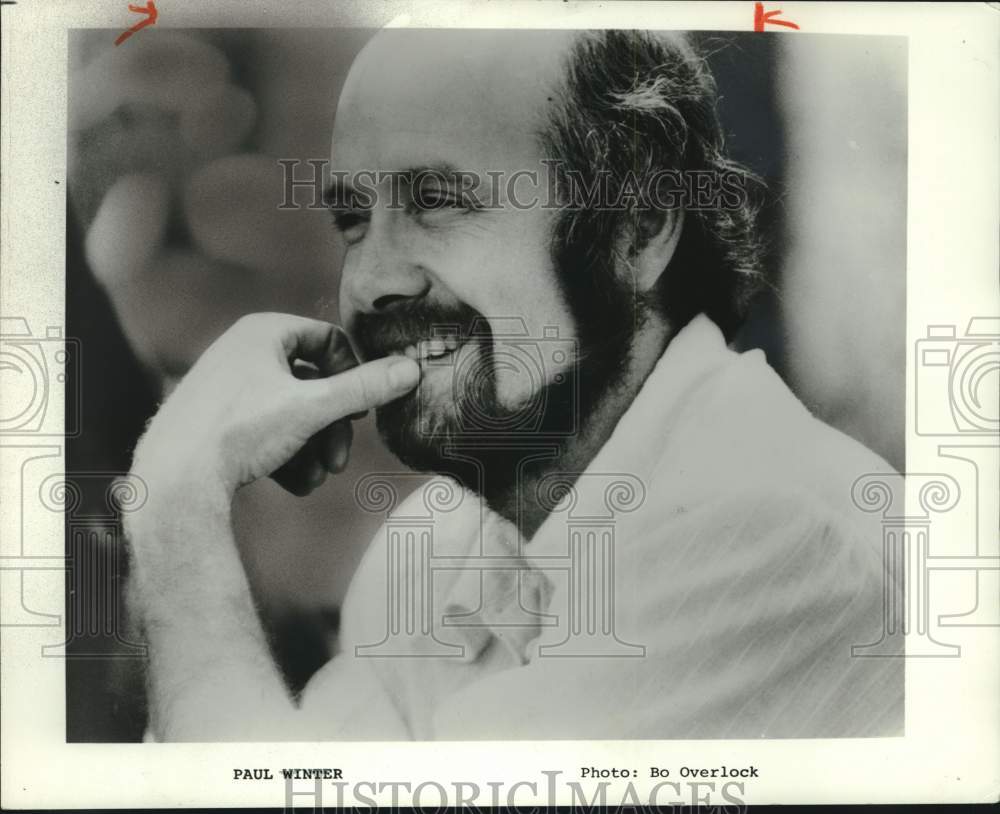 1981 Press Photo Musician Paul Winter - Historic Images