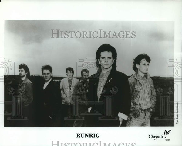 1988 Members of the music group Runrig - Historic Images