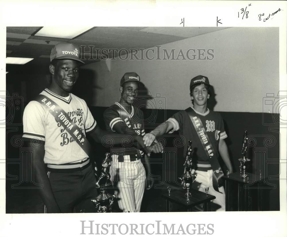 1985 Press Photo Babe Ruth Little League Most Outstanding Players honored in NY - Historic Images