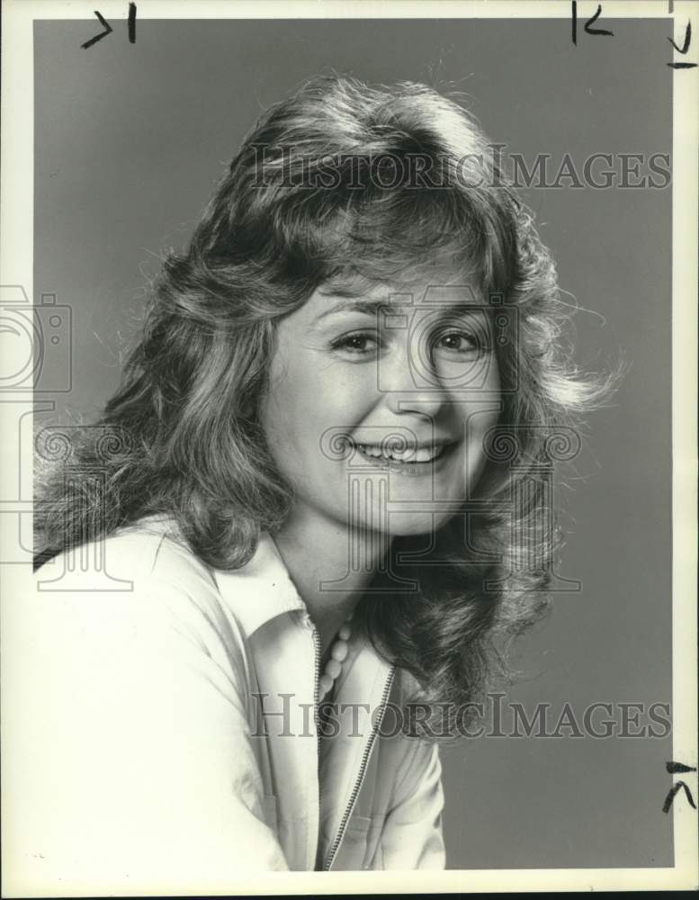 1984 Press Photo Belinda Montgomery stars in &quot;Miami Vice&quot; - Historic Images