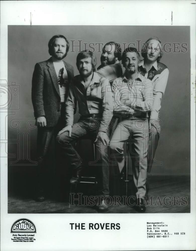 1983 Press Photo Members of the music group The Rovers - Historic Images