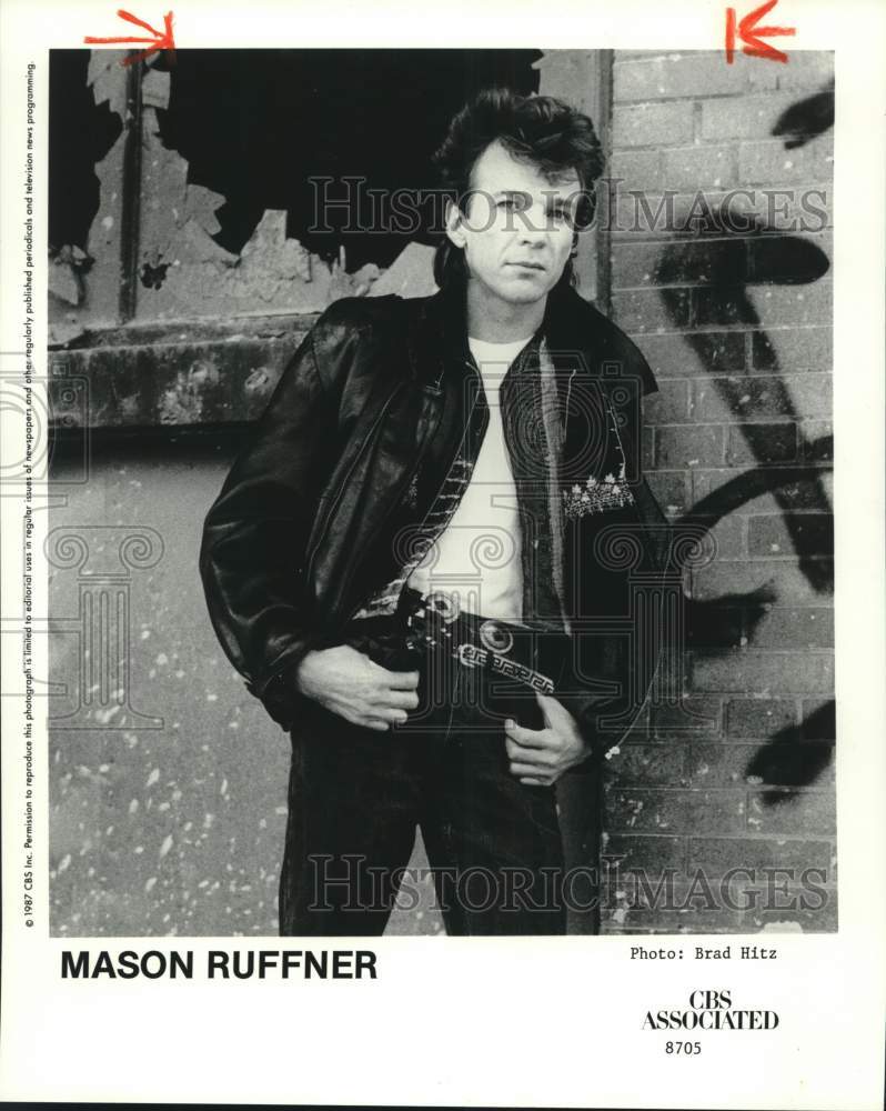 1987 Musician Mason Ruffner - Historic Images