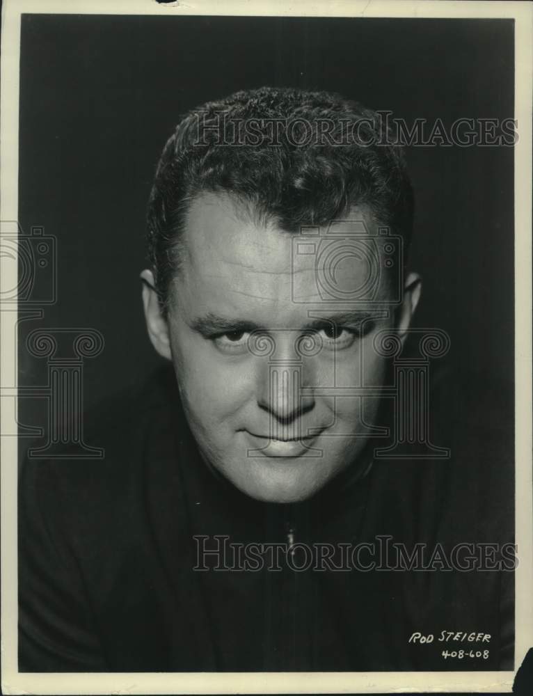 Press Photo Rod Steiger - syp02155 - Historic Images