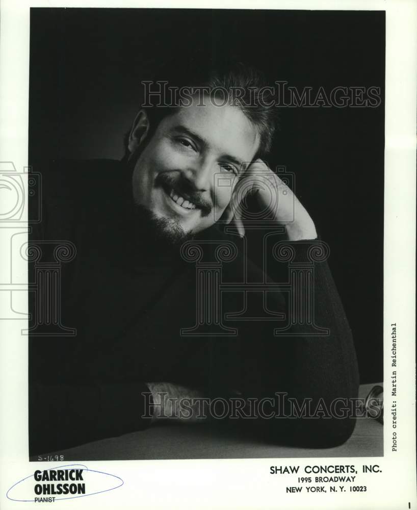 Press Photo Pianist Garrick Ohlsson - Historic Images