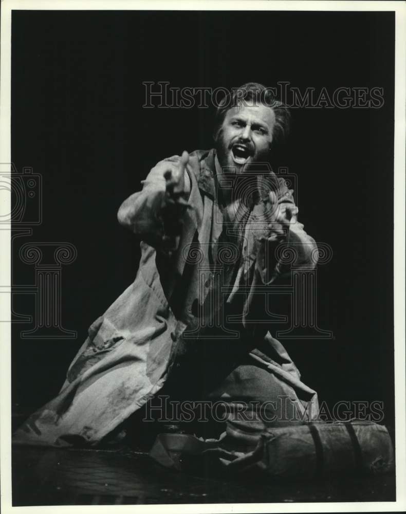 1989 Press Photo Actor Richard Poole - Historic Images