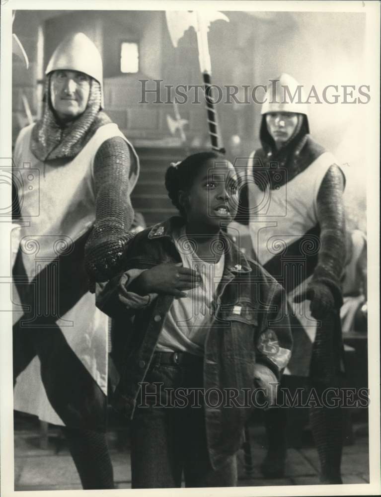 1989 Press Photo Actress Keshia Knight Pulliam in a movie scene - Historic Images