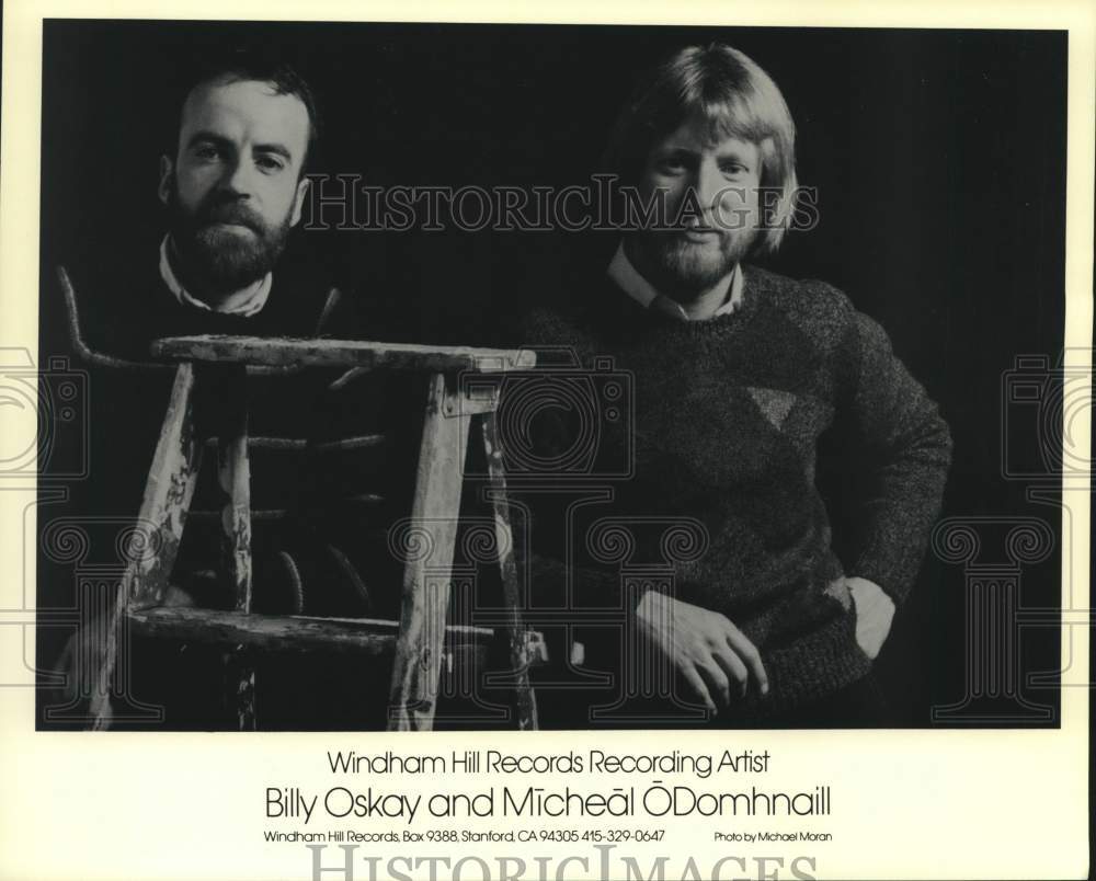 Recording Artists Micheal O Domhnaill and Billy Oskay - Historic Images