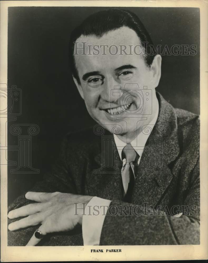 Press Photo Actor Frank Parker - Historic Images