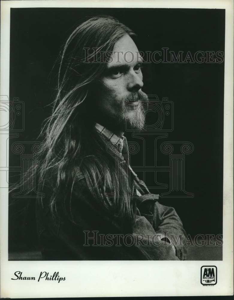 Press Photo Singer/Songwriter Shawn Phillips - Historic Images