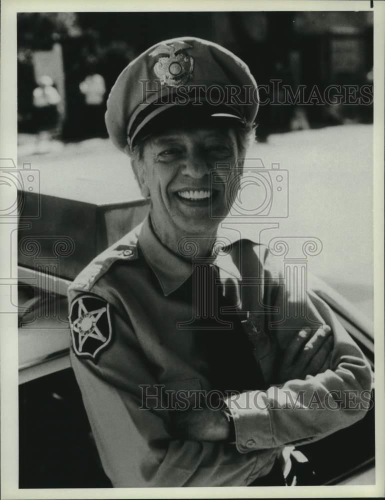 1986 Press Photo Don Knotts is back as Barney Fife in &quot;Return to Mayberry&quot; - Historic Images