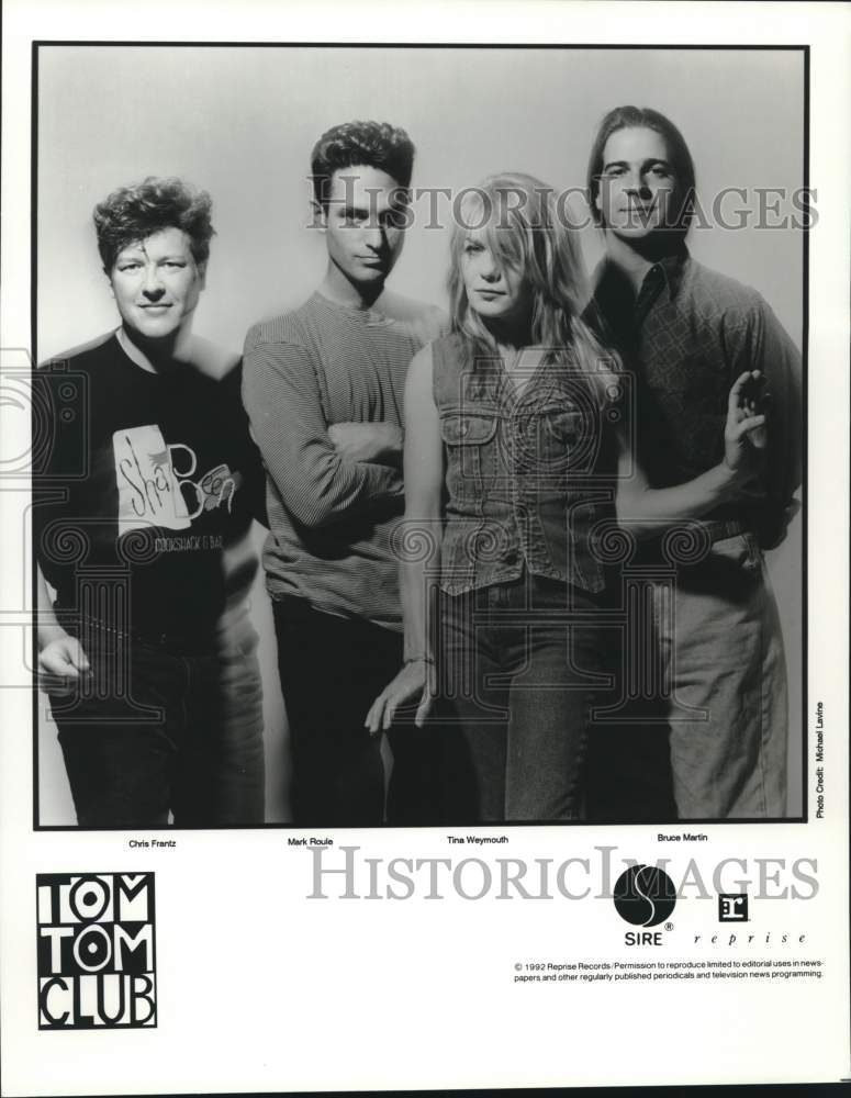 1992 Press Photo New Wave Group Tom Tom Club - Historic Images