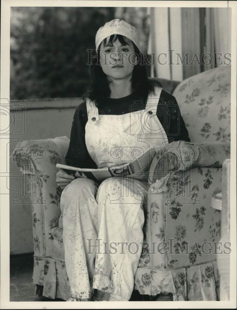 1989 Press Photo Holly Hunter Stars in &quot;Roe vs. Wade&quot; on NBC Television - Historic Images