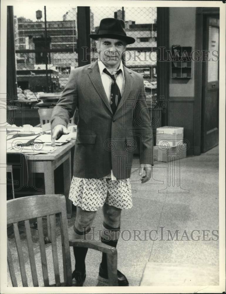 1987 Press Photo Canadian Actor Donnelly Rhodes on CBS - Historic Images