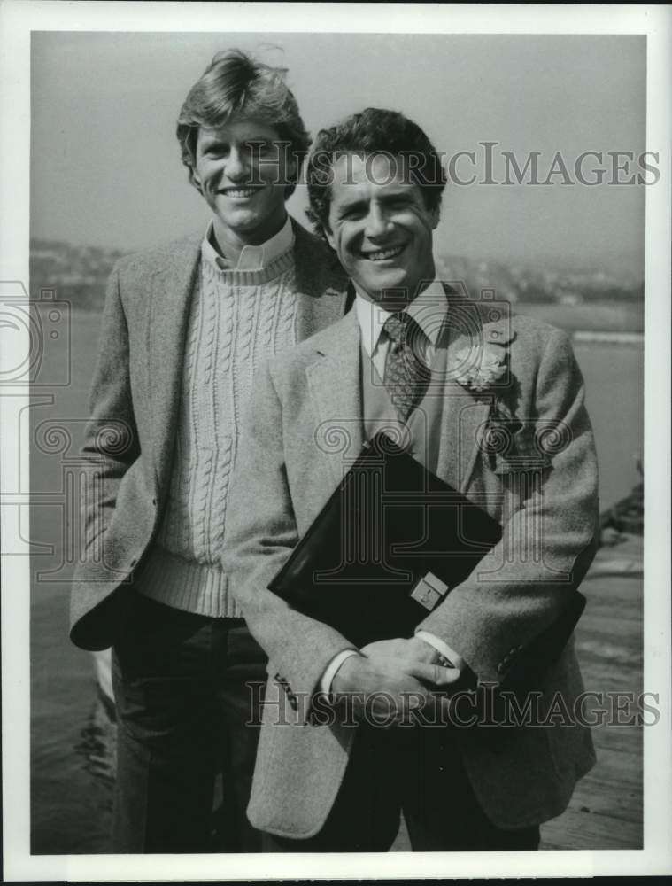 1983 Press Photo Marshall Colt, Ben Murphy Star in &quot;Lottery!&quot; on ABC Television - Historic Images