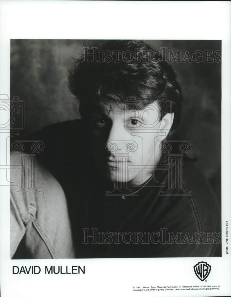 1991 Press Photo Musician David Mullen - Historic Images