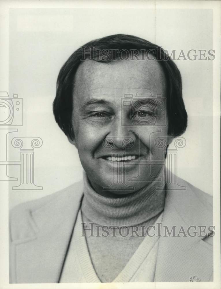 Press Photo Jim McKay, ABC Sports Commentator - Historic Images