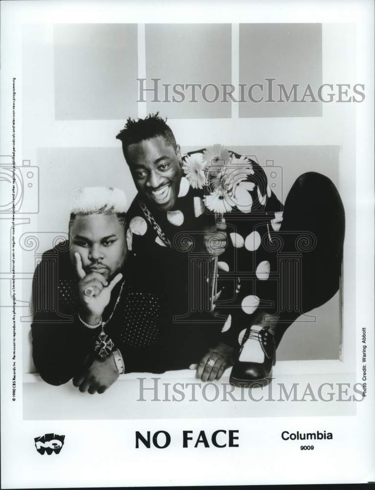 1990 Members of the music group No Face - Historic Images