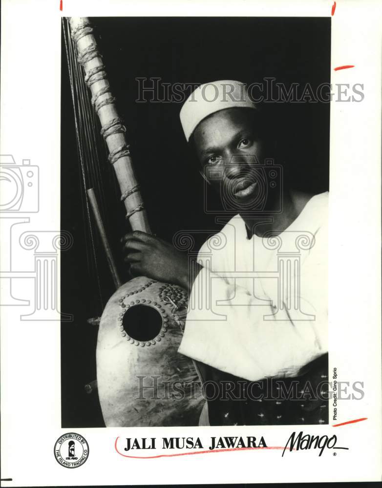 1989 Press Photo Musician Jali Musa Jawara - Historic Images