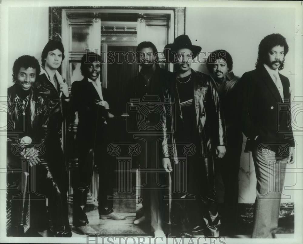 1983 Press Photo Members of the music group The Dazz Band - Historic Images