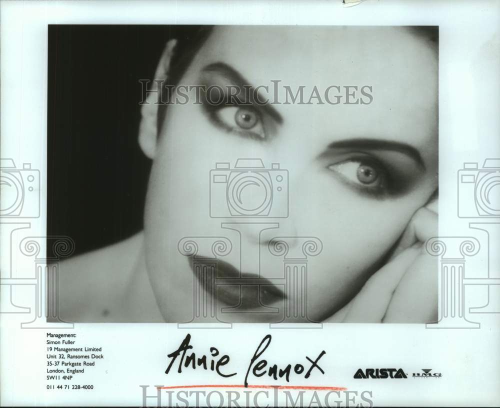 Press Photo Musician Annie Lennox - Historic Images