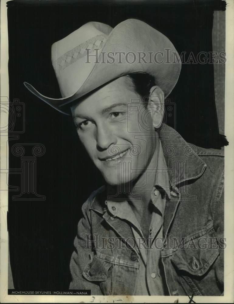 Press Photo Actor Earl Holliman in costume - Historic Images