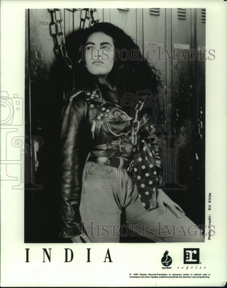 1989 Press Photo Musician India - Historic Images
