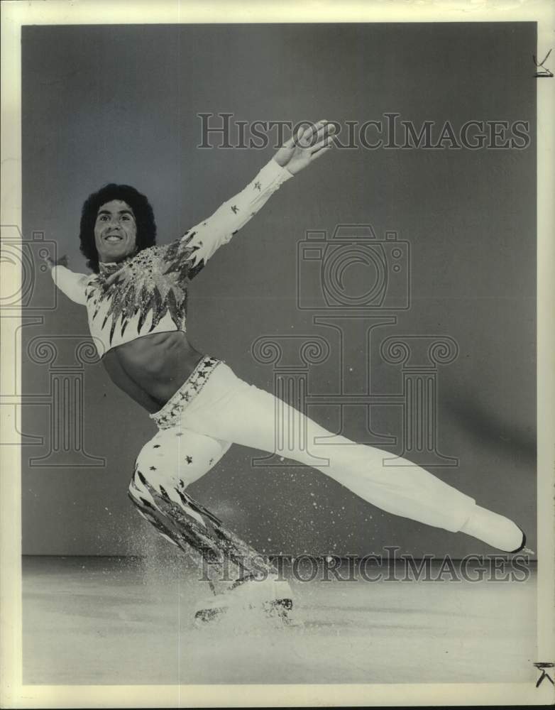 1973 Press Photo Ricky Inglesi in Shipstads & Johnson Ice Follies - syp06301 - Historic Images