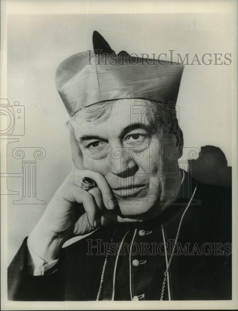 Press Photo Actor John Huston in &quot;The Cardinal&quot; - Historic Images