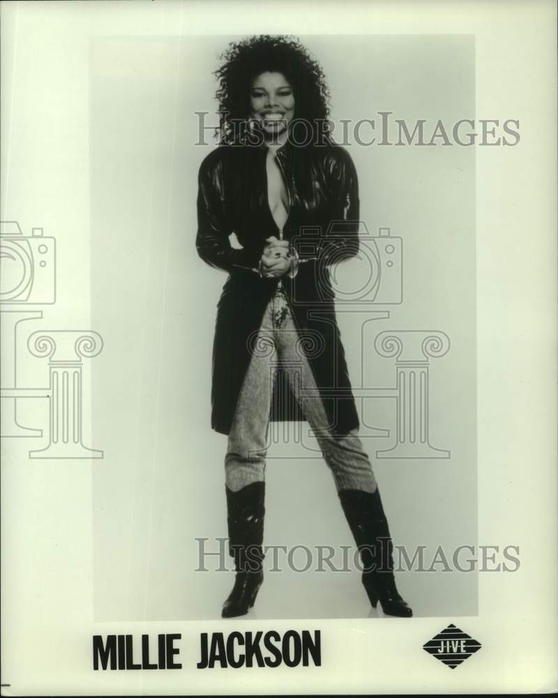 Press Photo Musician Millie Jackson - Historic Images