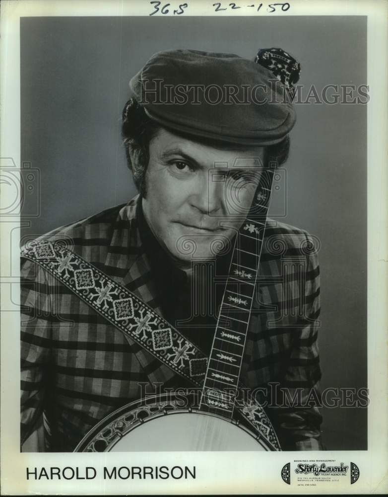 Press Photo Musician Harold Morrison - Historic Images