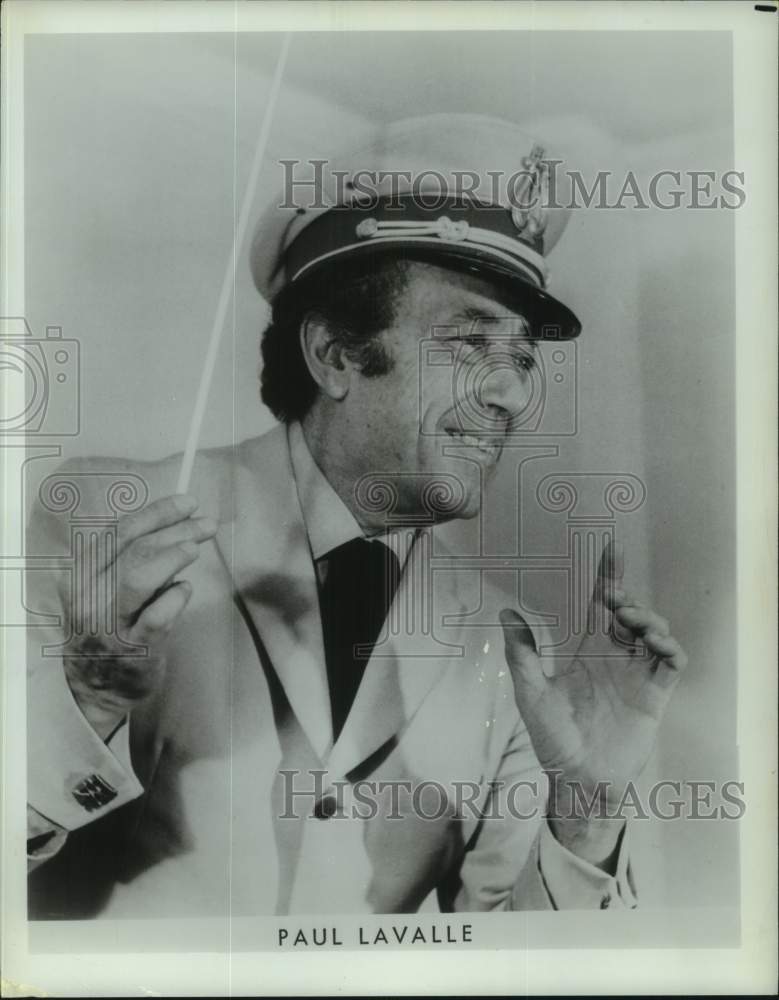 1973 Press Photo Paul Lavalle, director of music at Radio City Hall - Historic Images