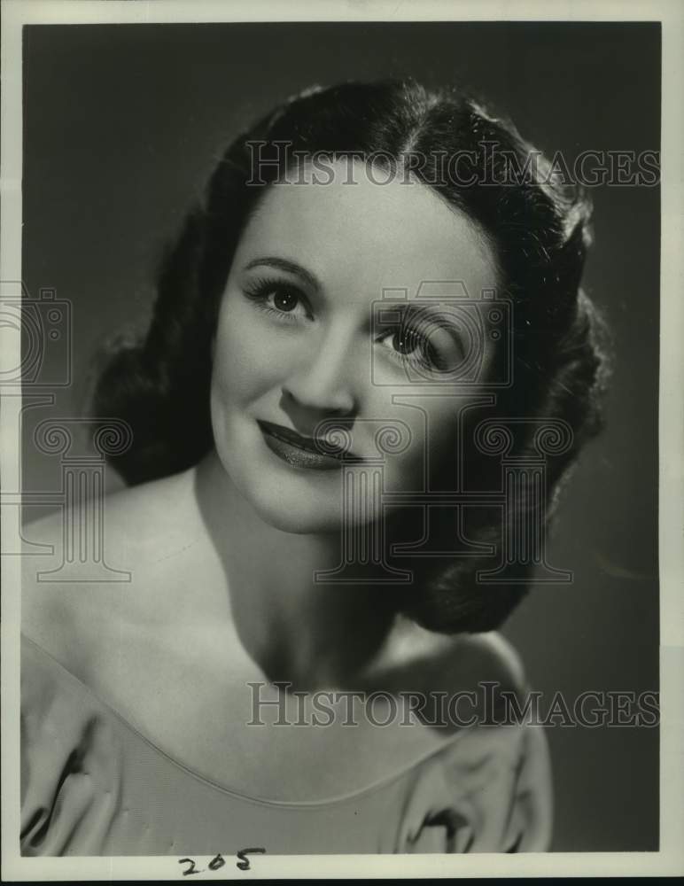 Fran Carlon Plays Lorelei, Reporter in "Big Town" on CBS Television-Historic Images