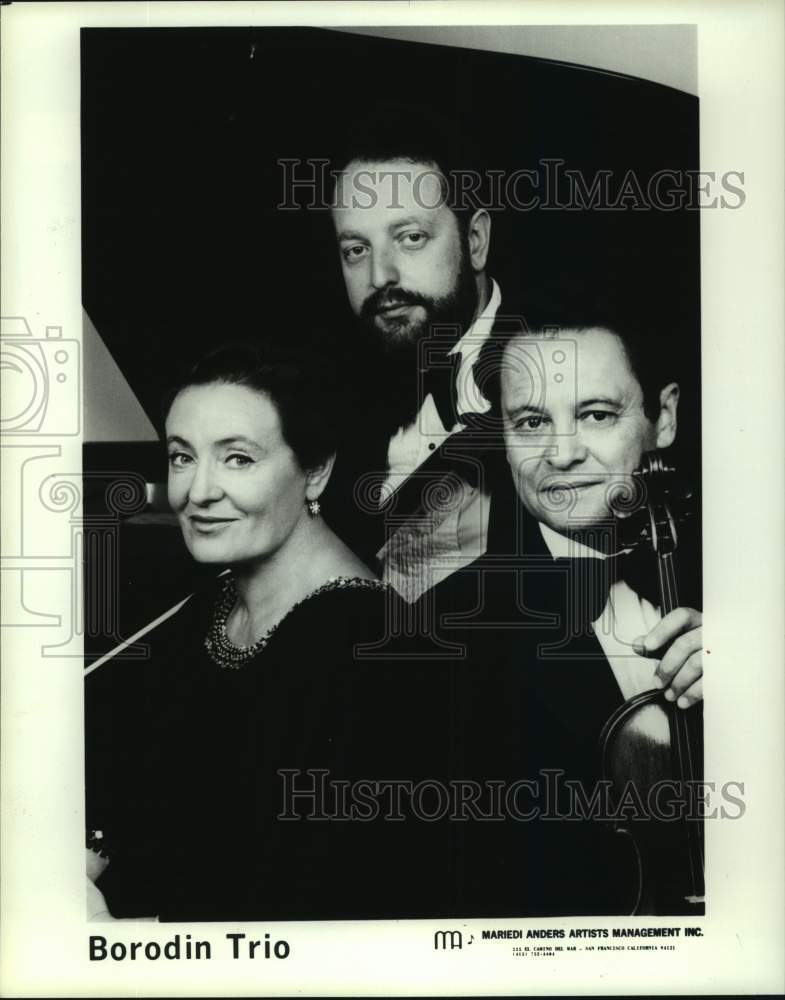 1990 Press Photo Members of the music group the Borodin Trio - syp11272 - Historic Images