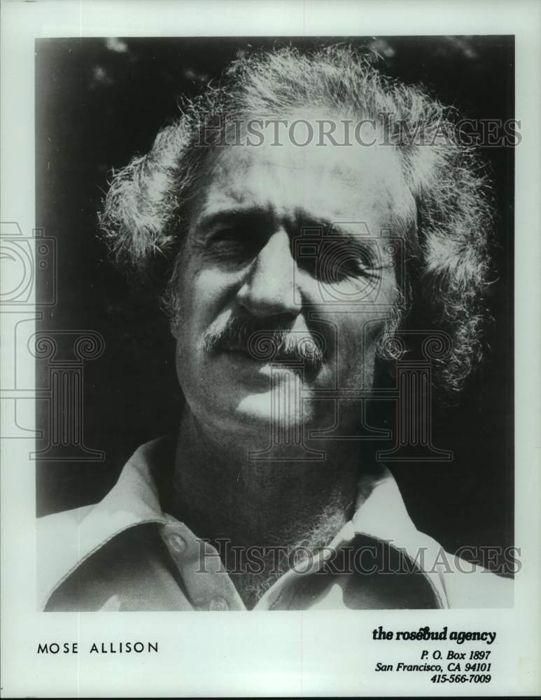 Press Photo Mose Allison - syp11292- Historic Images