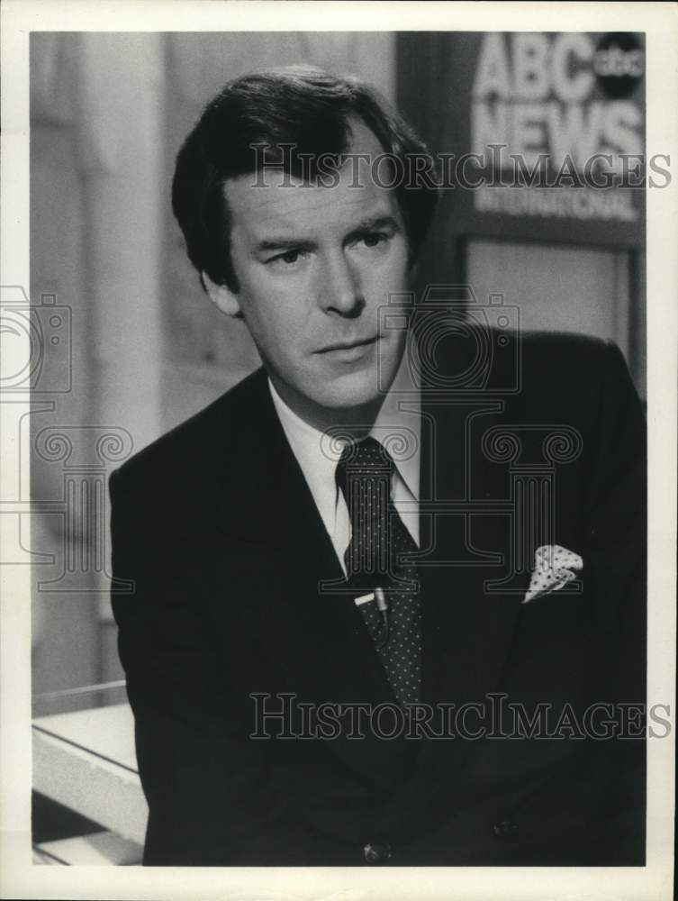 Press Photo Peter Jennings, American Broadcasting Company News Anchor- Historic Images