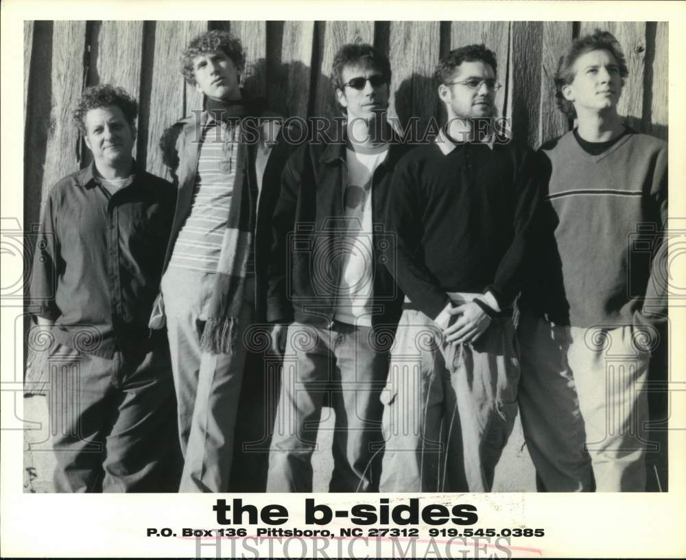 Press Photo Five Members of the Band, The B-Sides - syp31503 - Historic Images