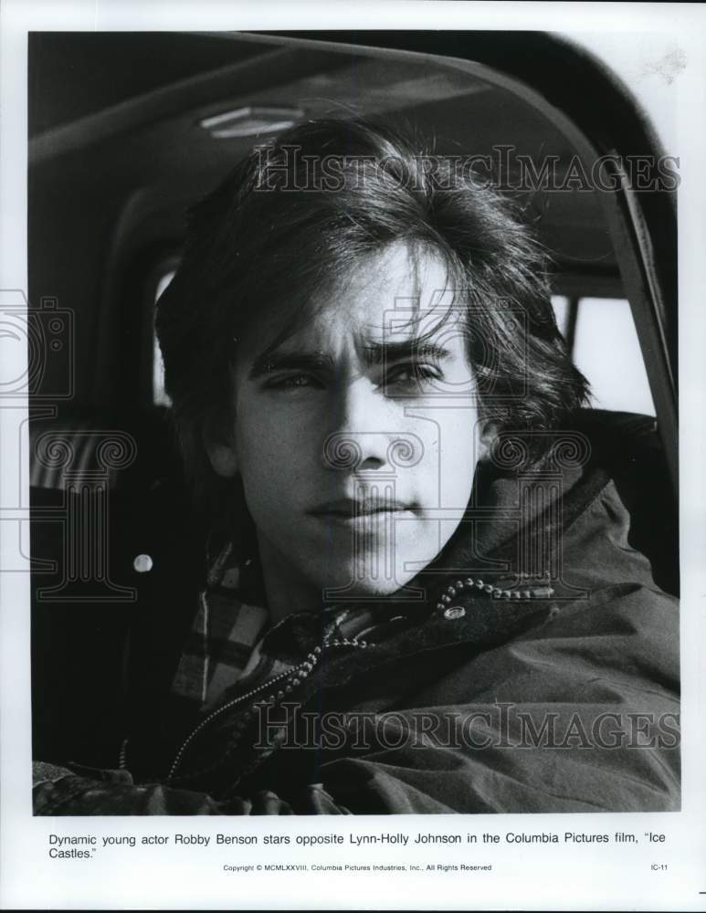 1978 Press Photo Actor Robby Benson stars in "Ice Castles" - syp35346 - Historic Images